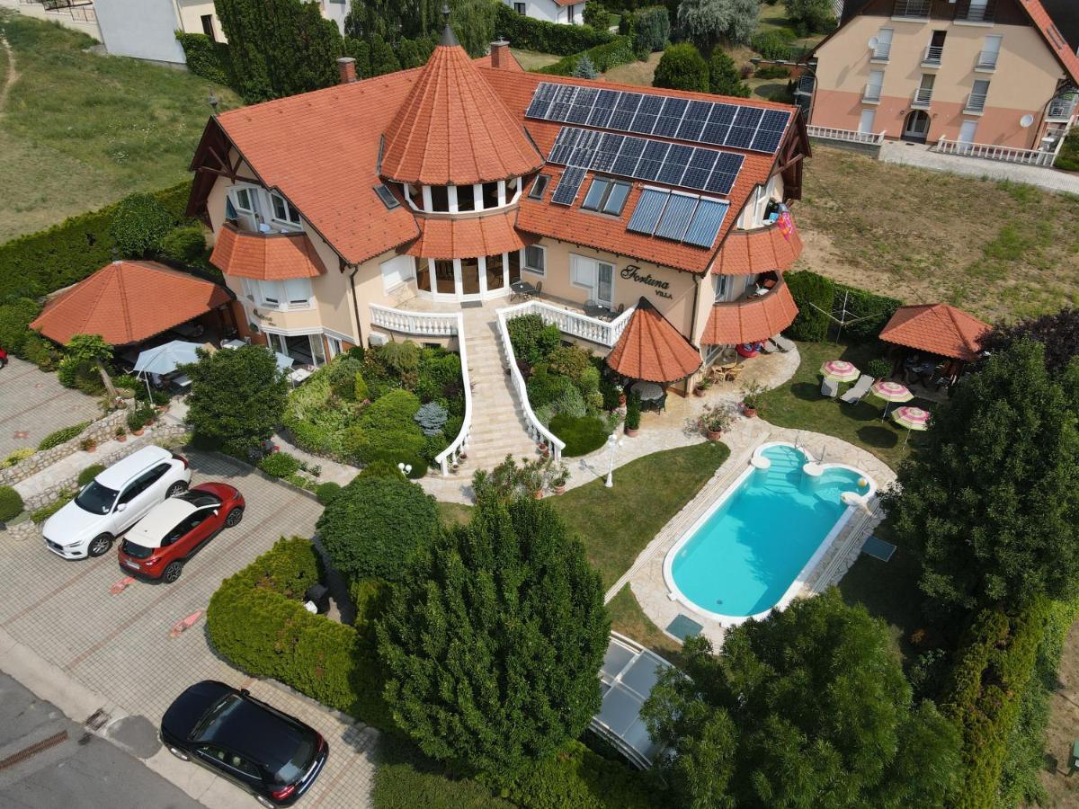 Fortuna Villa Heviz Bagian luar foto