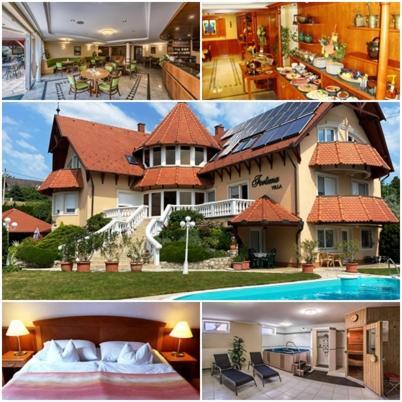 Fortuna Villa Heviz Bagian luar foto
